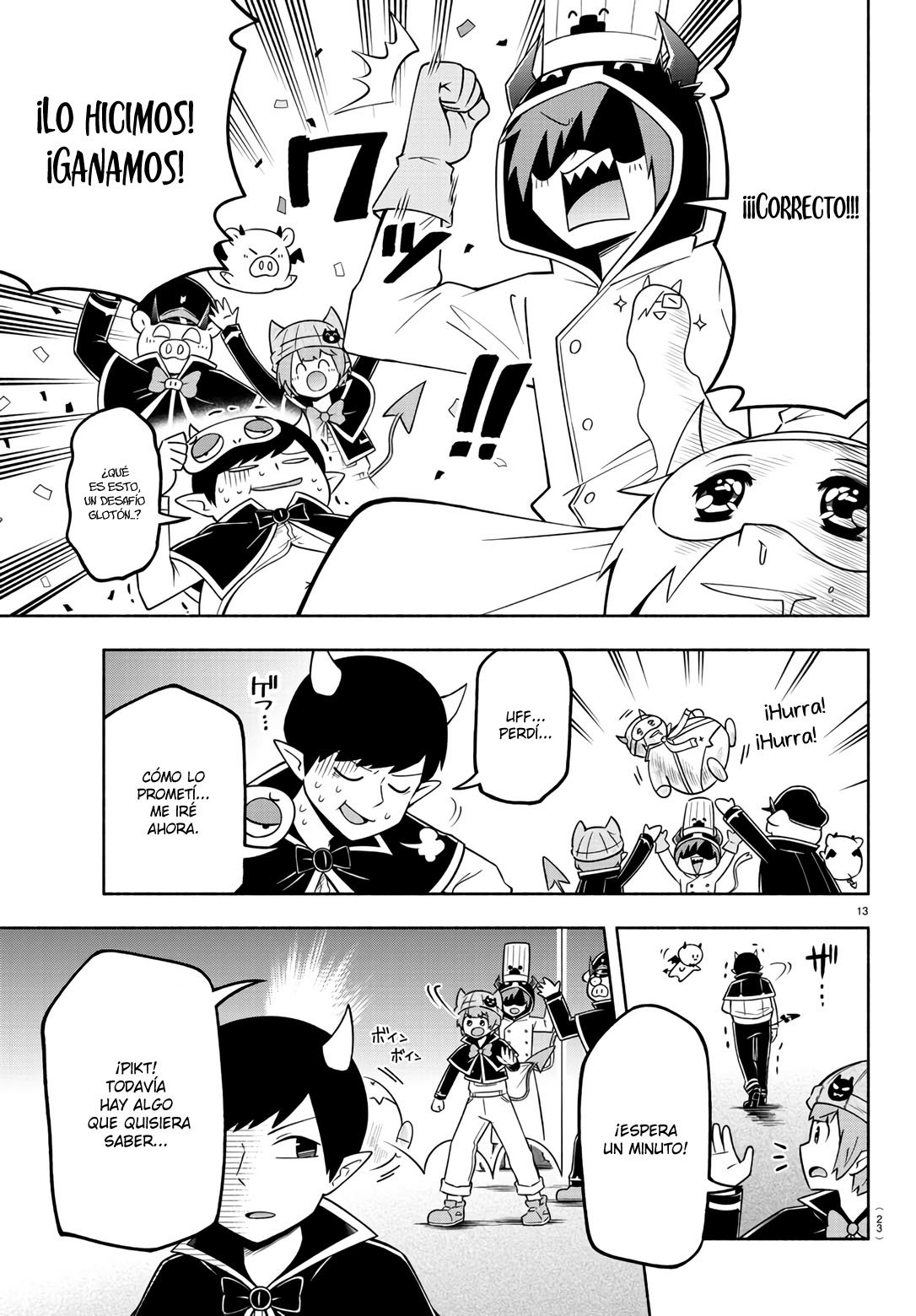 Makai no Shuyaku wa Wareware da! Capitulo 90 página 17
