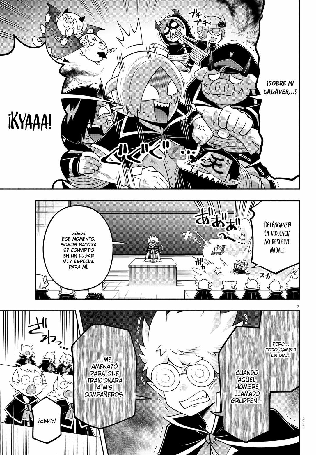 Makai no Shuyaku wa Wareware da! Capitulo 98 página 8