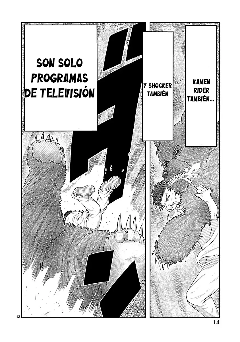 Tōjima Tanzaburō wa Kamen Raidā ni Naritai Capitulo 1 página 13