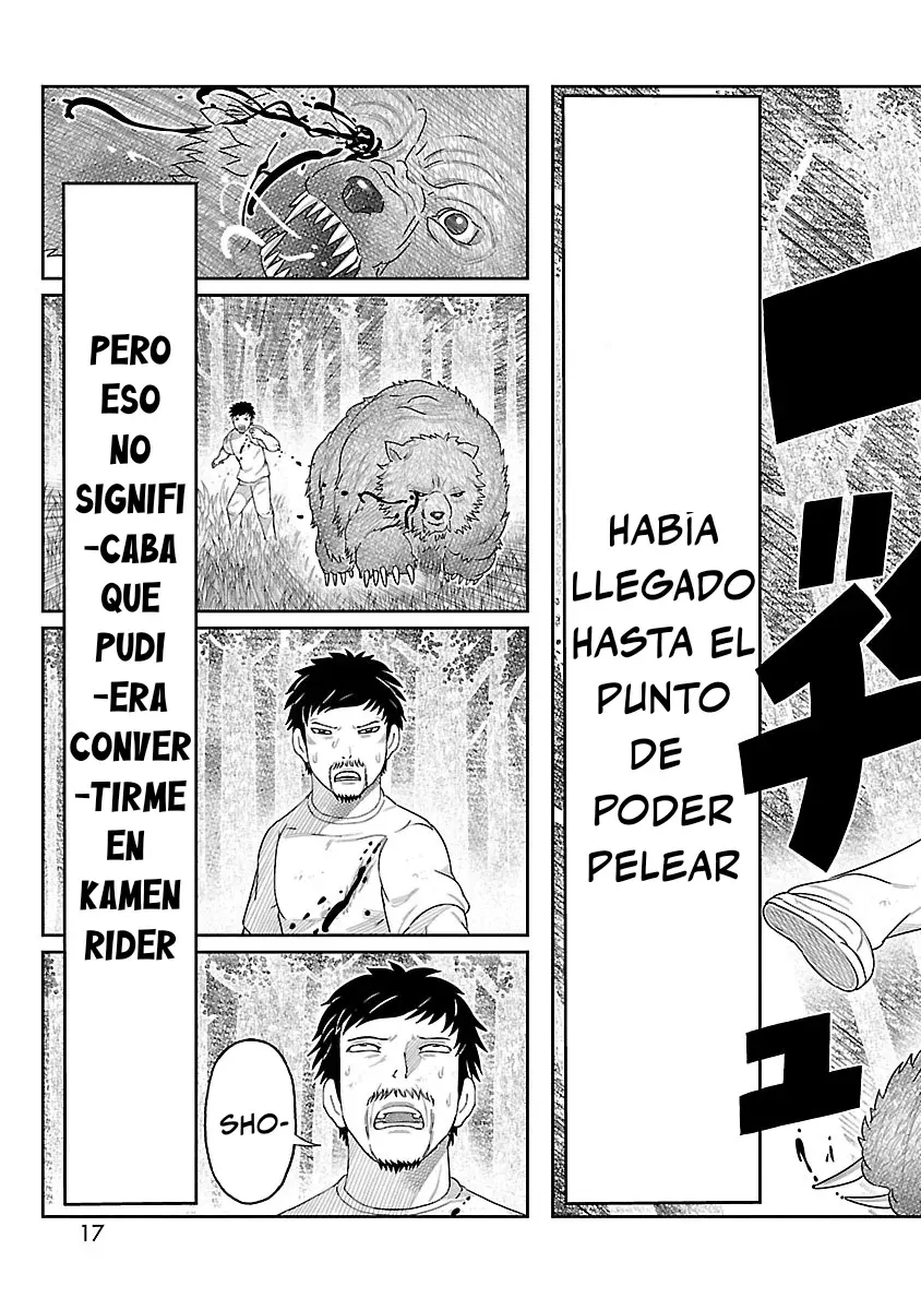 Tōjima Tanzaburō wa Kamen Raidā ni Naritai Capitulo 1 página 16