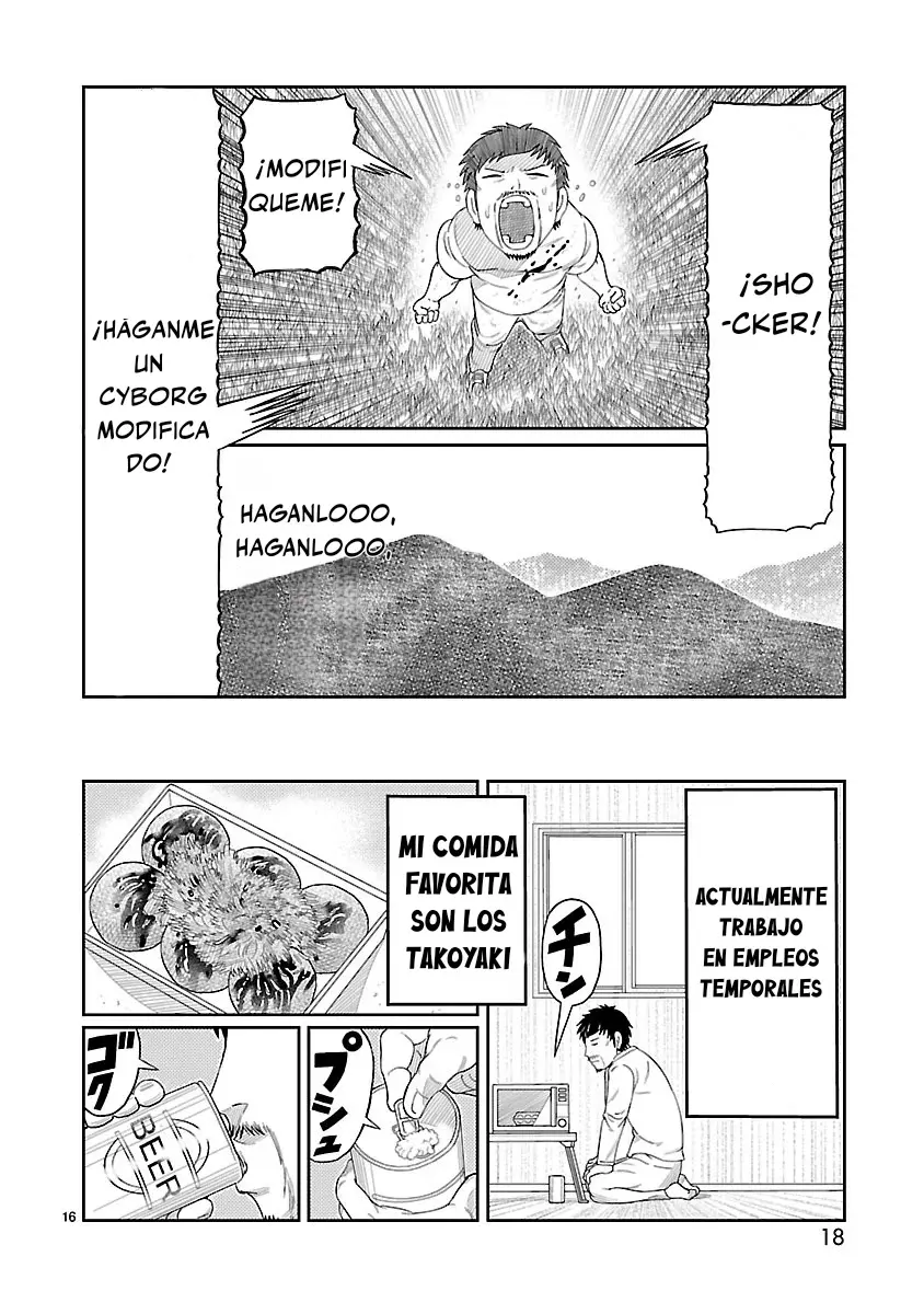 Tōjima Tanzaburō wa Kamen Raidā ni Naritai Capitulo 1 página 17