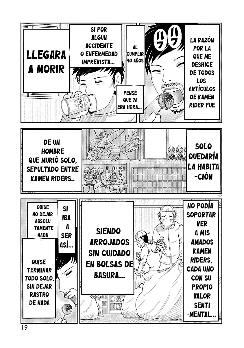 Tōjima Tanzaburō wa Kamen Raidā ni Naritai Capitulo 1 página 18