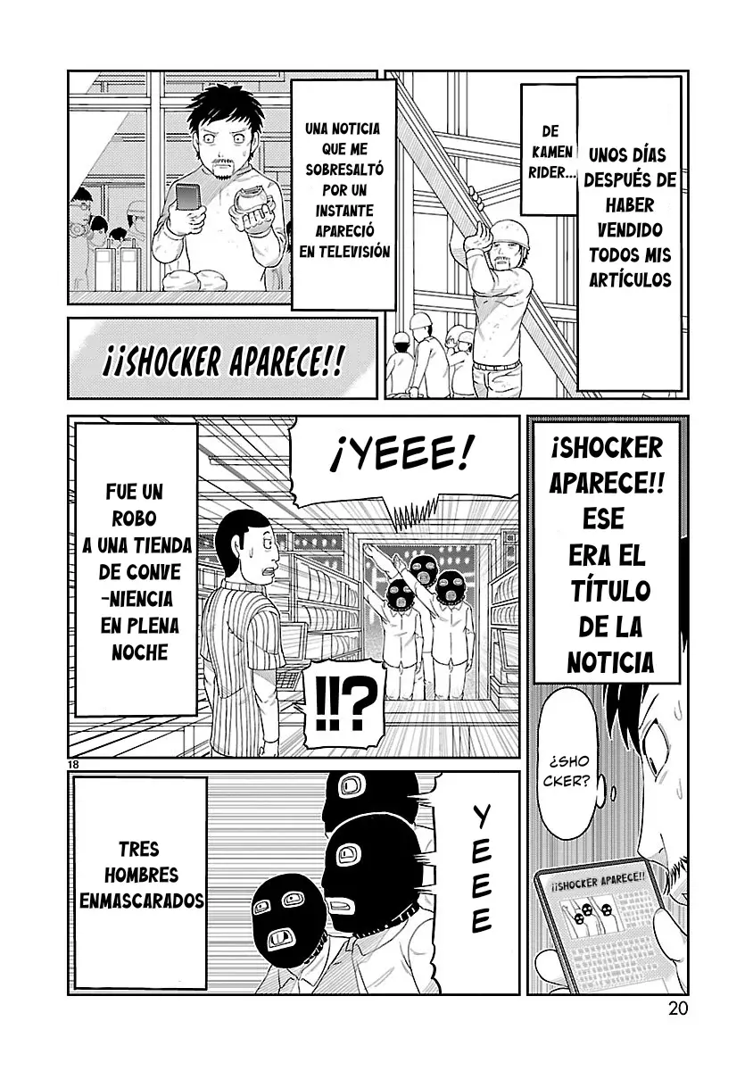 Tōjima Tanzaburō wa Kamen Raidā ni Naritai Capitulo 1 página 19