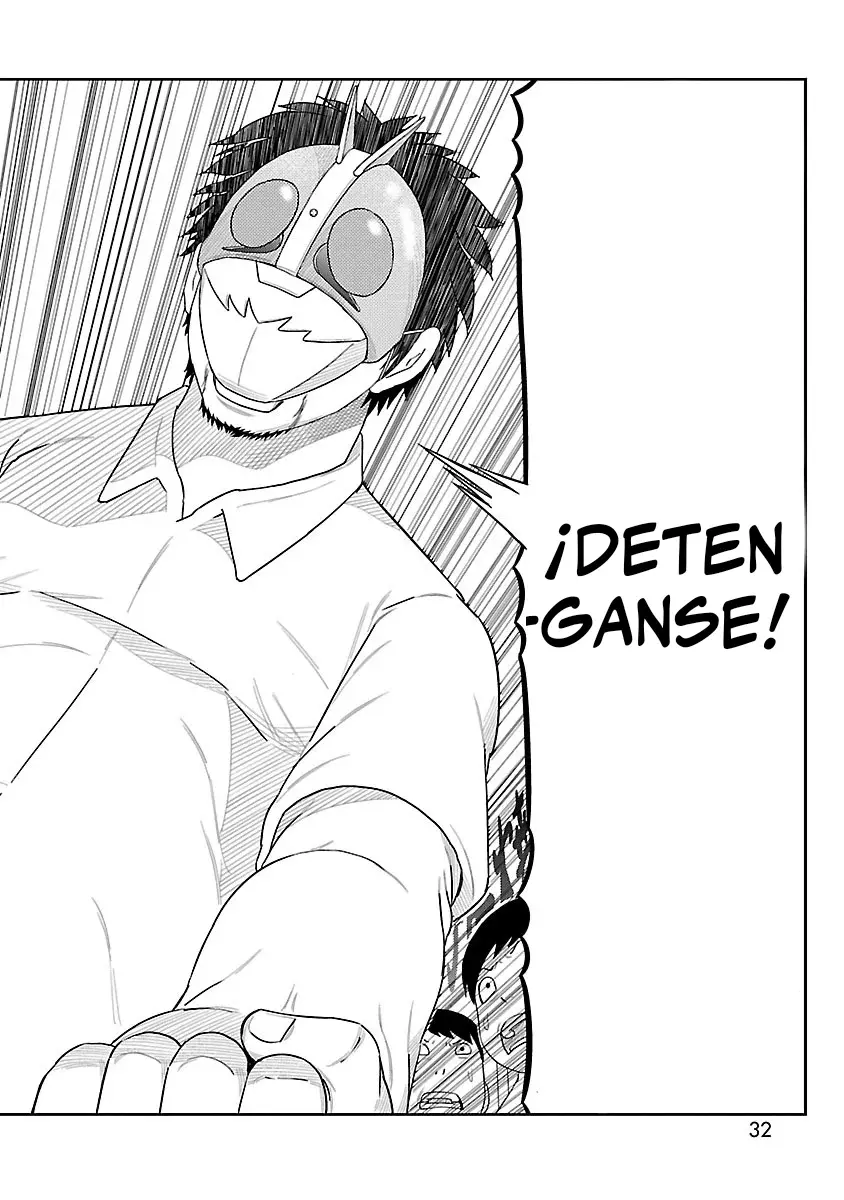 Tōjima Tanzaburō wa Kamen Raidā ni Naritai Capitulo 1 página 31