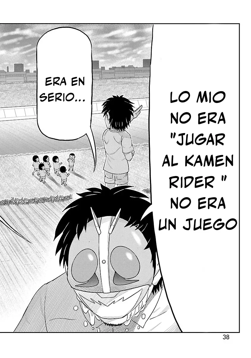 Tōjima Tanzaburō wa Kamen Raidā ni Naritai Capitulo 1 página 37