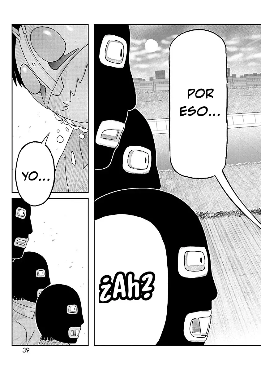 Tōjima Tanzaburō wa Kamen Raidā ni Naritai Capitulo 1 página 38