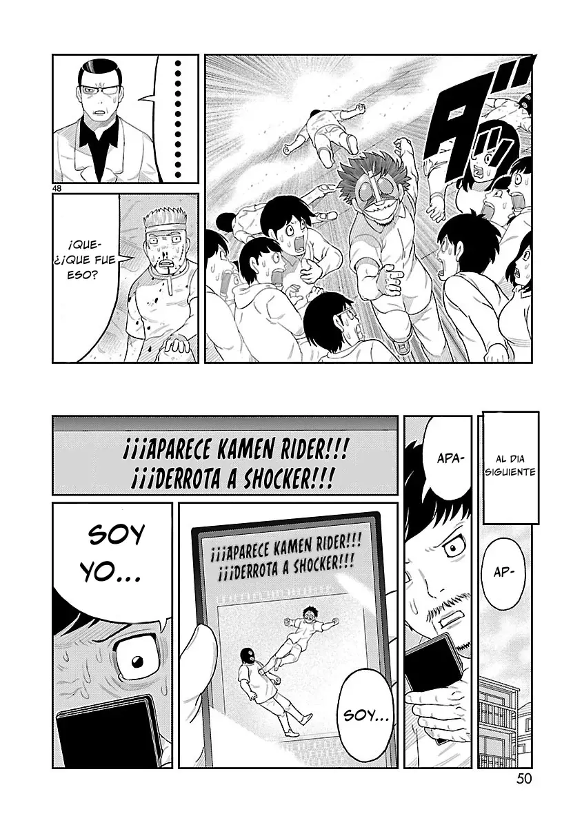Tōjima Tanzaburō wa Kamen Raidā ni Naritai Capitulo 1 página 49