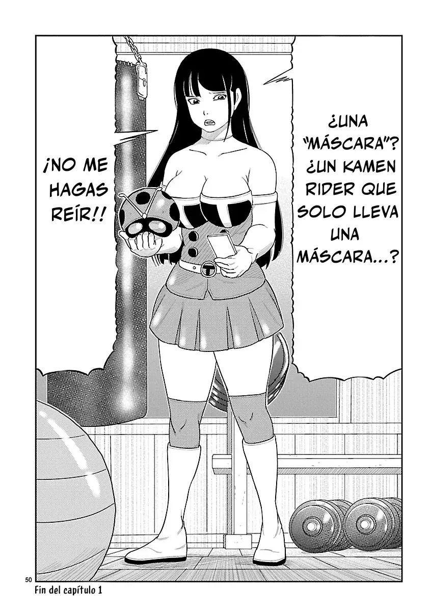 Tōjima Tanzaburō wa Kamen Raidā ni Naritai Capitulo 1 página 51