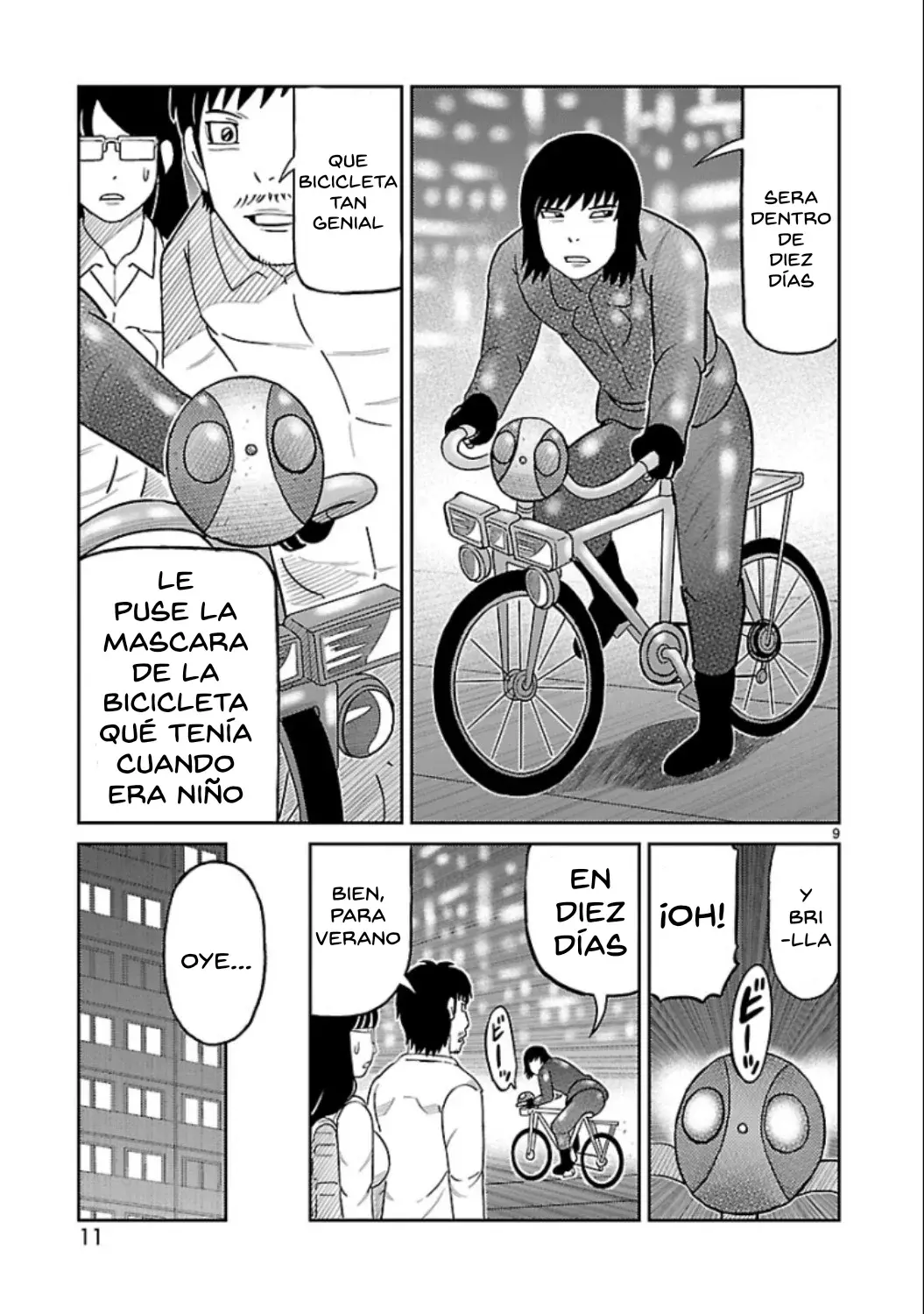 Tōjima Tanzaburō wa Kamen Raidā ni Naritai Capitulo 13 página 10