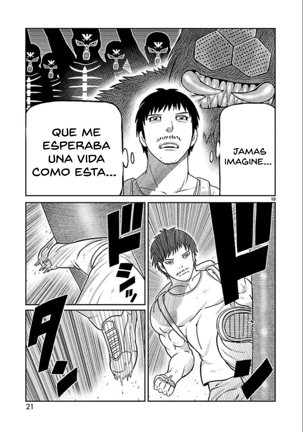 Tōjima Tanzaburō wa Kamen Raidā ni Naritai Capitulo 13 página 18