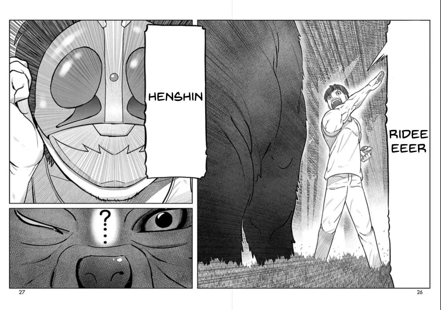Tōjima Tanzaburō wa Kamen Raidā ni Naritai Capitulo 13 página 21