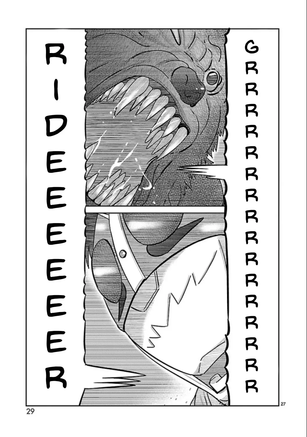 Tōjima Tanzaburō wa Kamen Raidā ni Naritai Capitulo 13 página 23