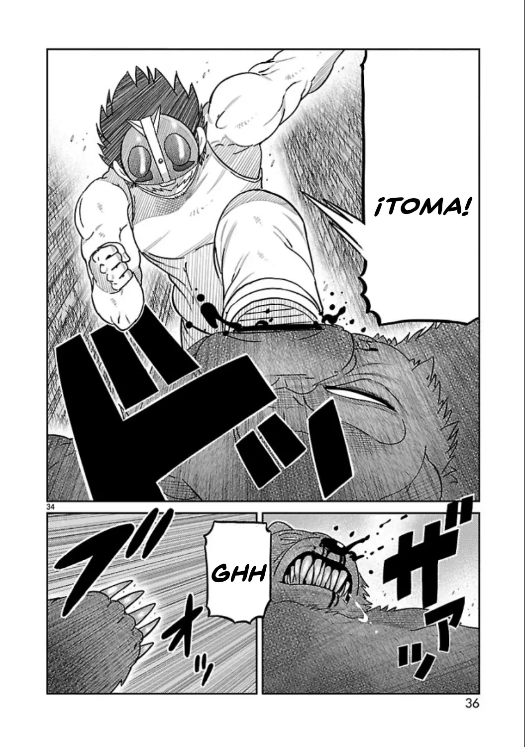 Tōjima Tanzaburō wa Kamen Raidā ni Naritai Capitulo 13 página 27