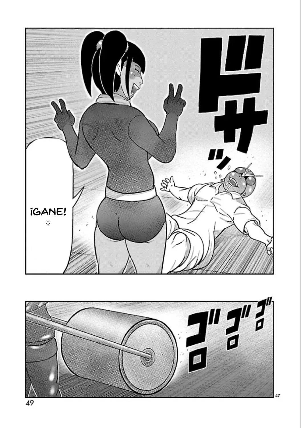 Tōjima Tanzaburō wa Kamen Raidā ni Naritai Capitulo 13 página 37