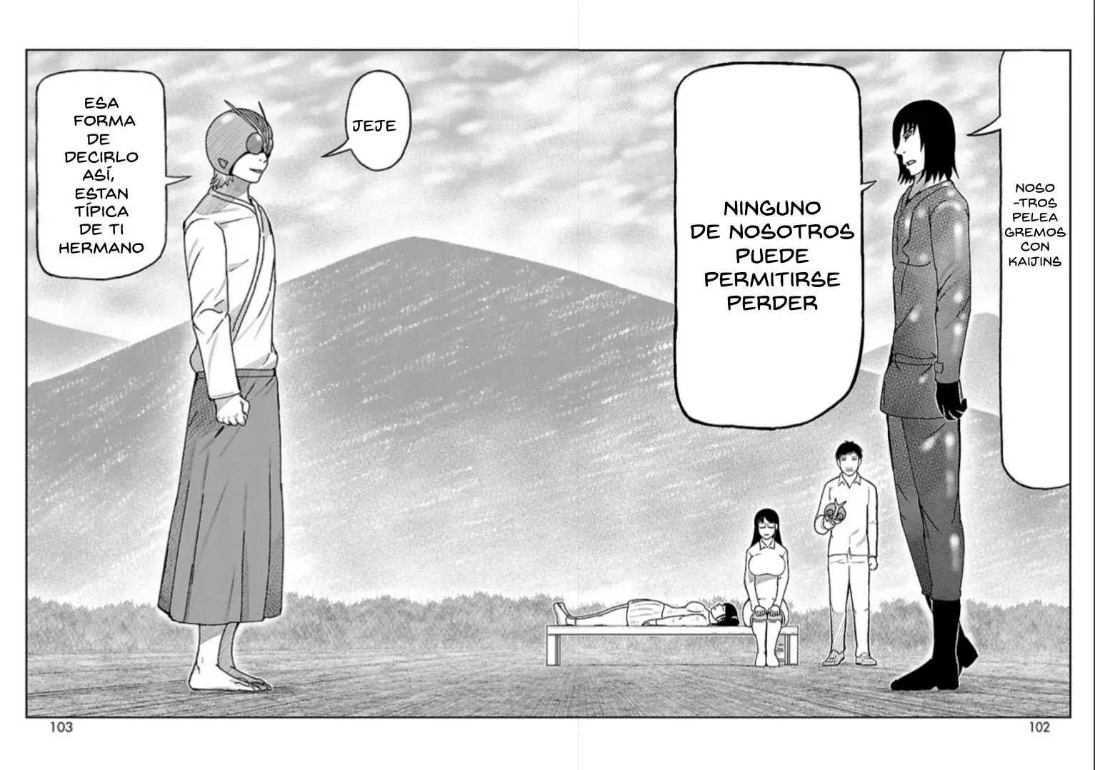 Tōjima Tanzaburō wa Kamen Raidā ni Naritai Capitulo 14 página 38