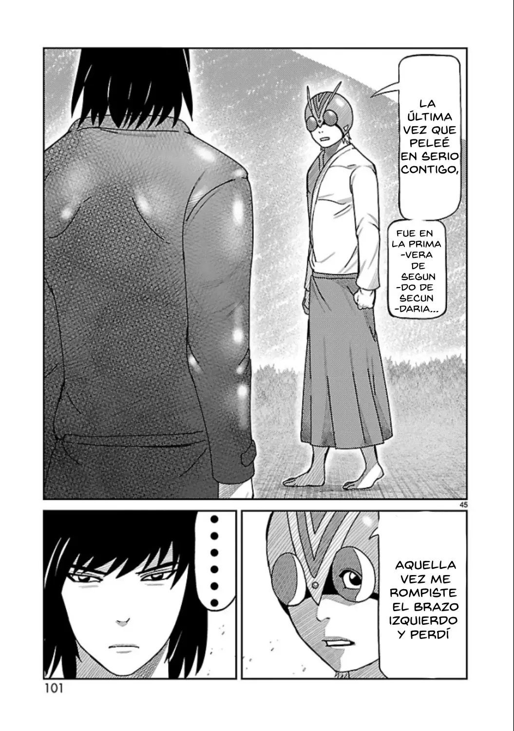 Tōjima Tanzaburō wa Kamen Raidā ni Naritai Capitulo 14 página 39