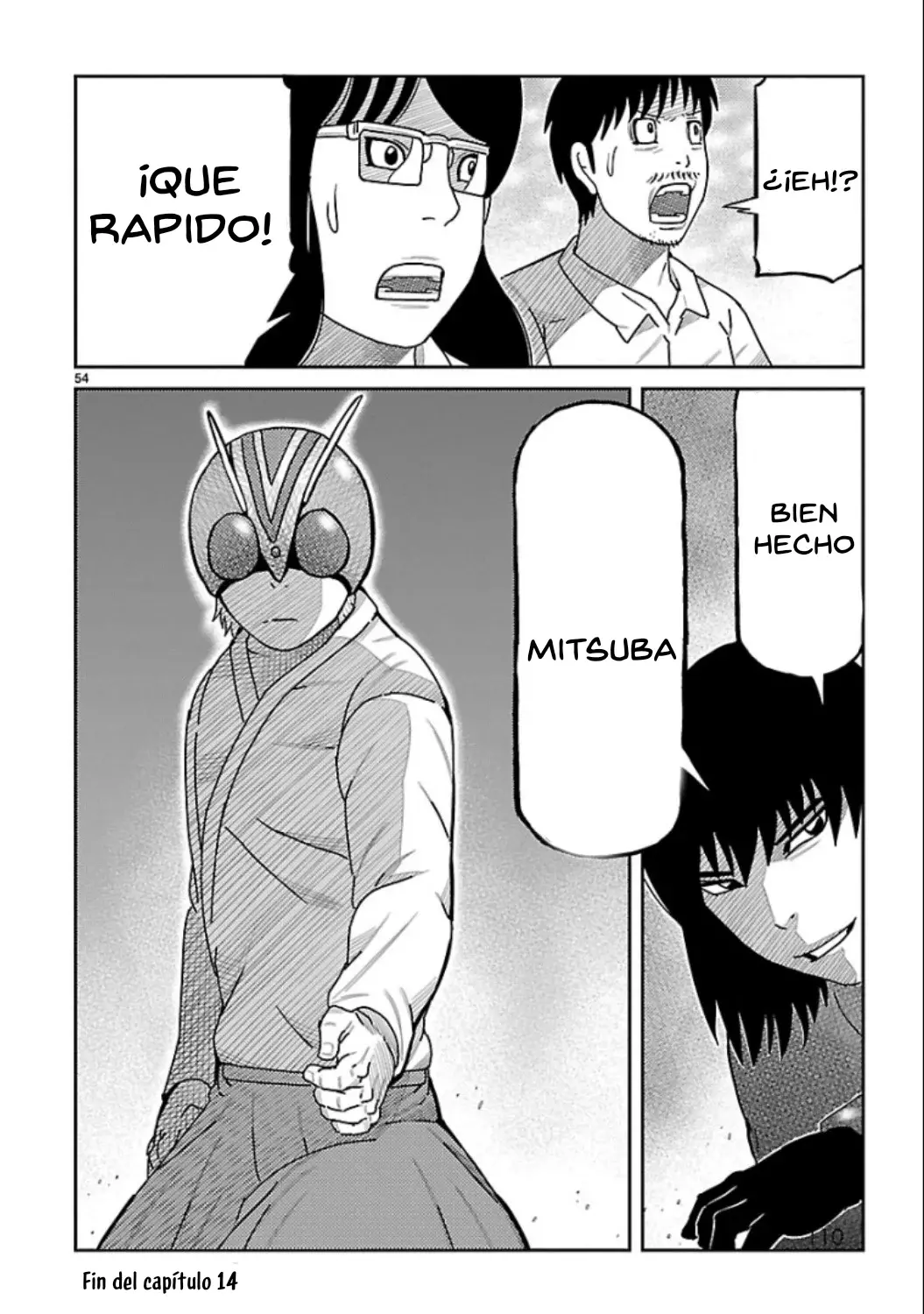 Tōjima Tanzaburō wa Kamen Raidā ni Naritai Capitulo 14 página 43