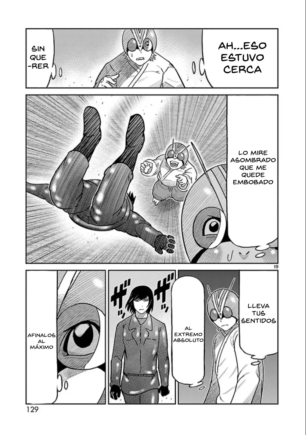 Tōjima Tanzaburō wa Kamen Raidā ni Naritai Capitulo 15 página 14