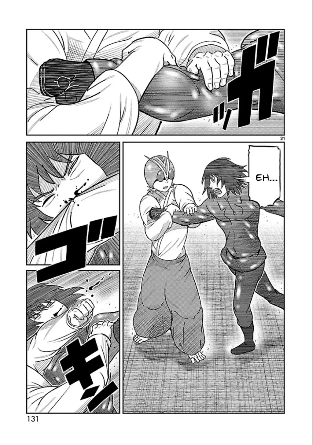 Tōjima Tanzaburō wa Kamen Raidā ni Naritai Capitulo 15 página 16