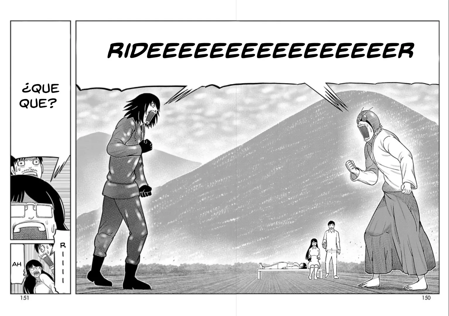 Tōjima Tanzaburō wa Kamen Raidā ni Naritai Capitulo 15 página 33