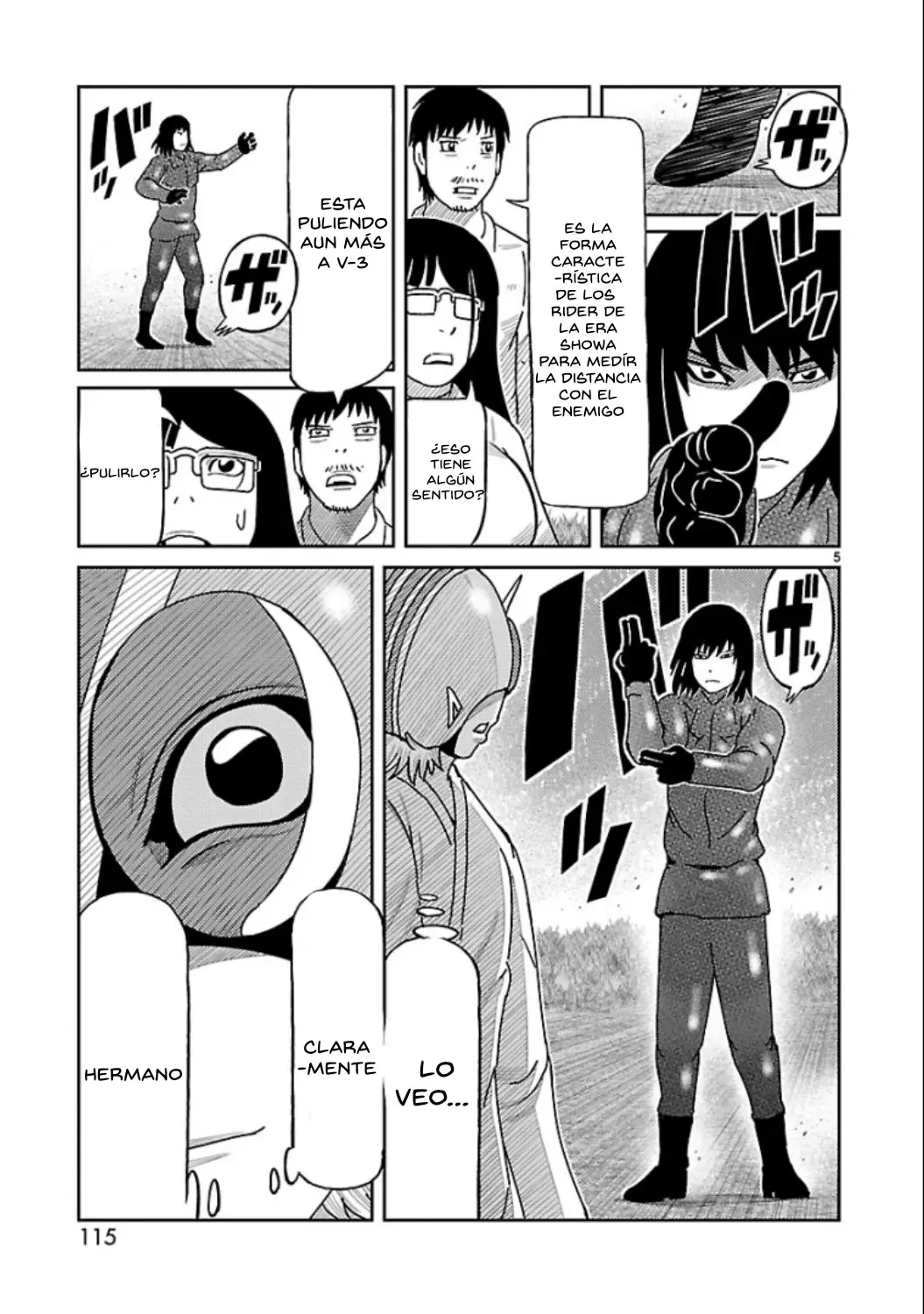 Tōjima Tanzaburō wa Kamen Raidā ni Naritai Capitulo 15 página 5