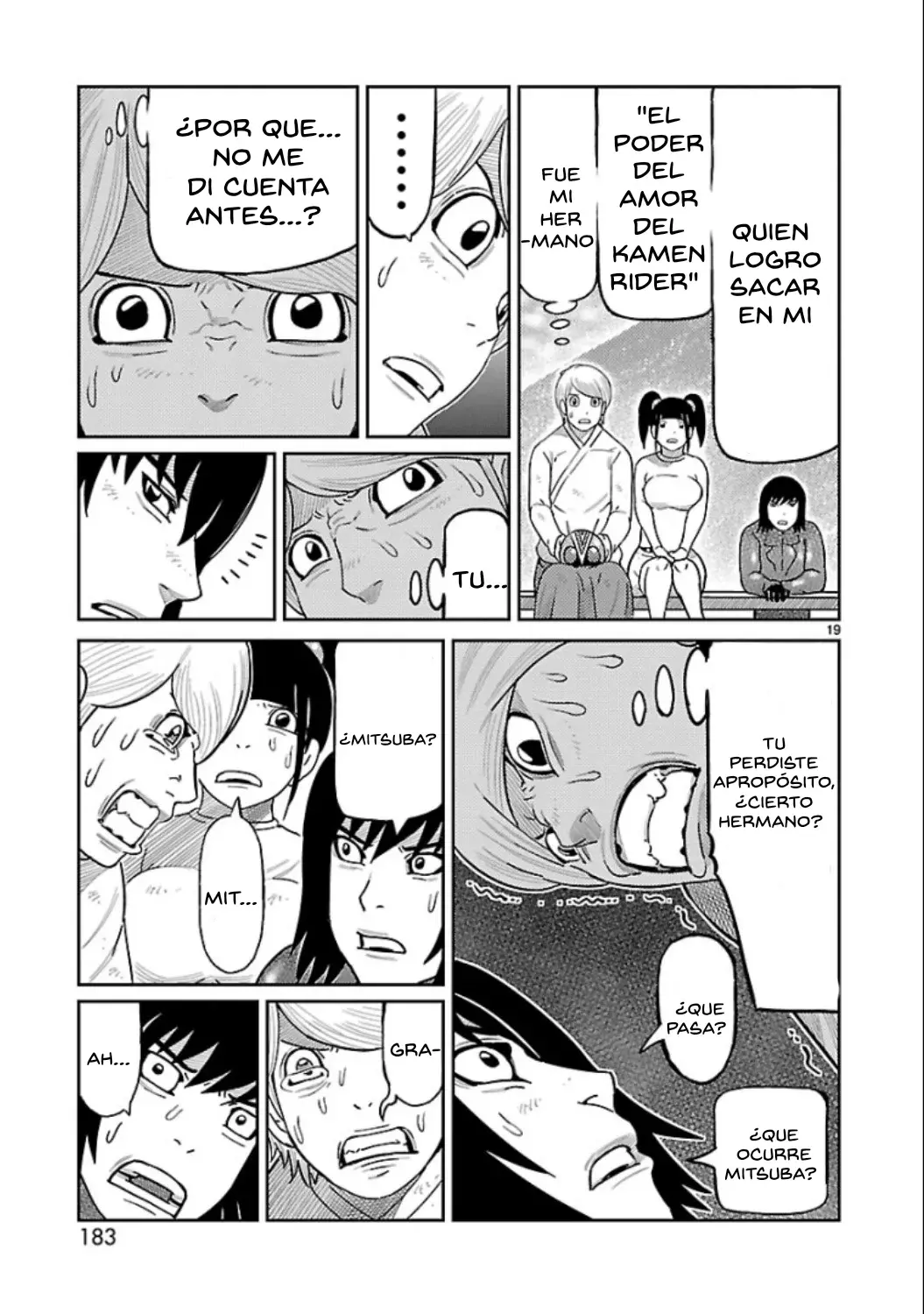 Tōjima Tanzaburō wa Kamen Raidā ni Naritai Capitulo 16 página 14