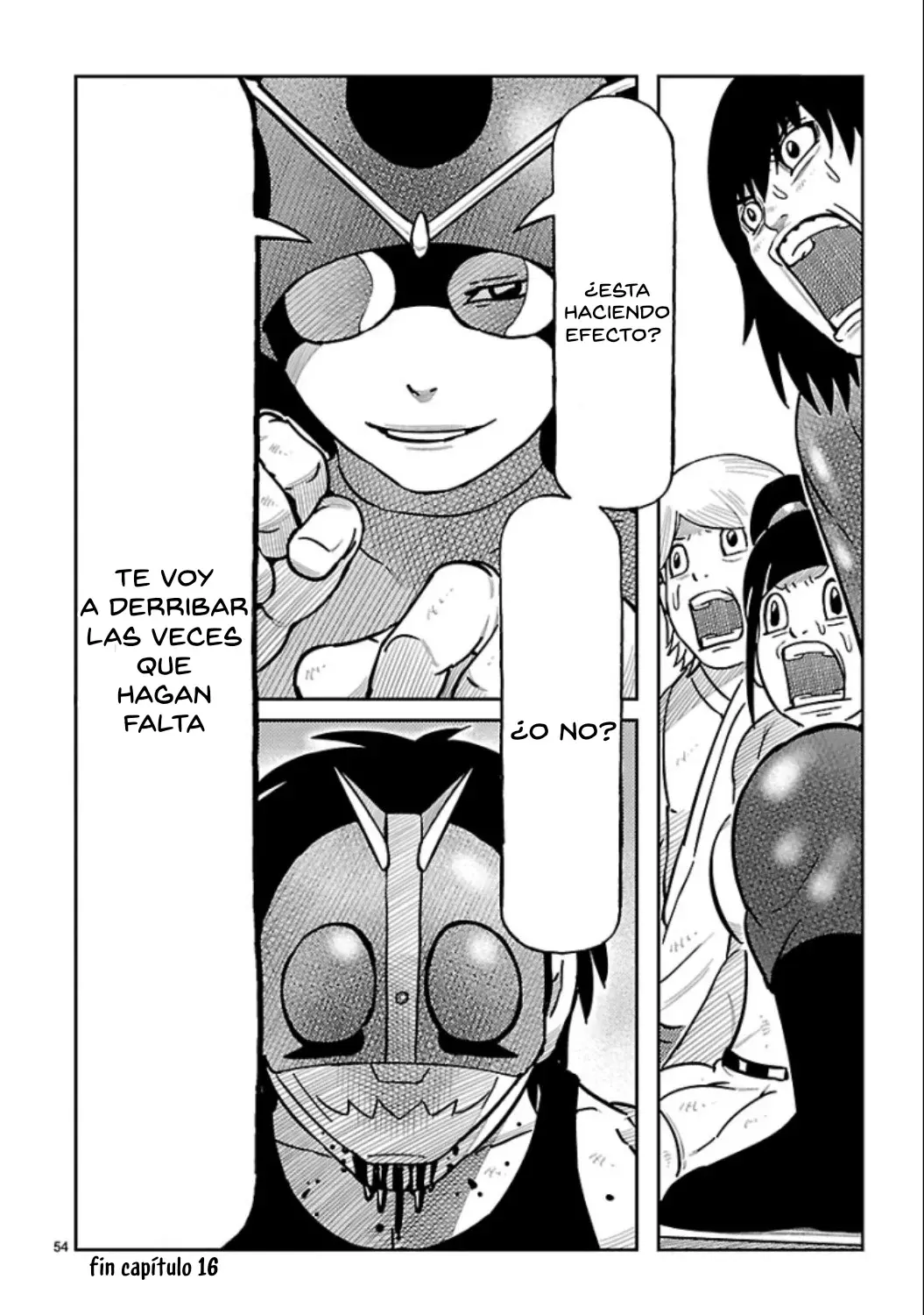Tōjima Tanzaburō wa Kamen Raidā ni Naritai Capitulo 16 página 37