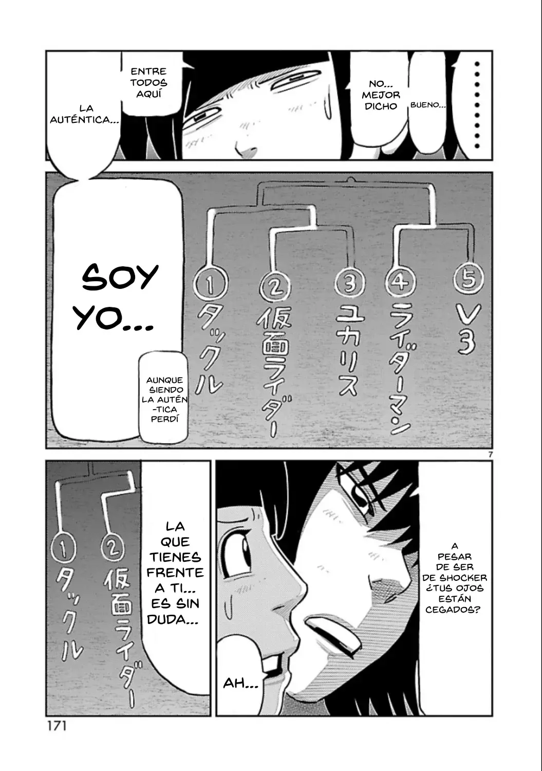 Tōjima Tanzaburō wa Kamen Raidā ni Naritai Capitulo 16 página 6