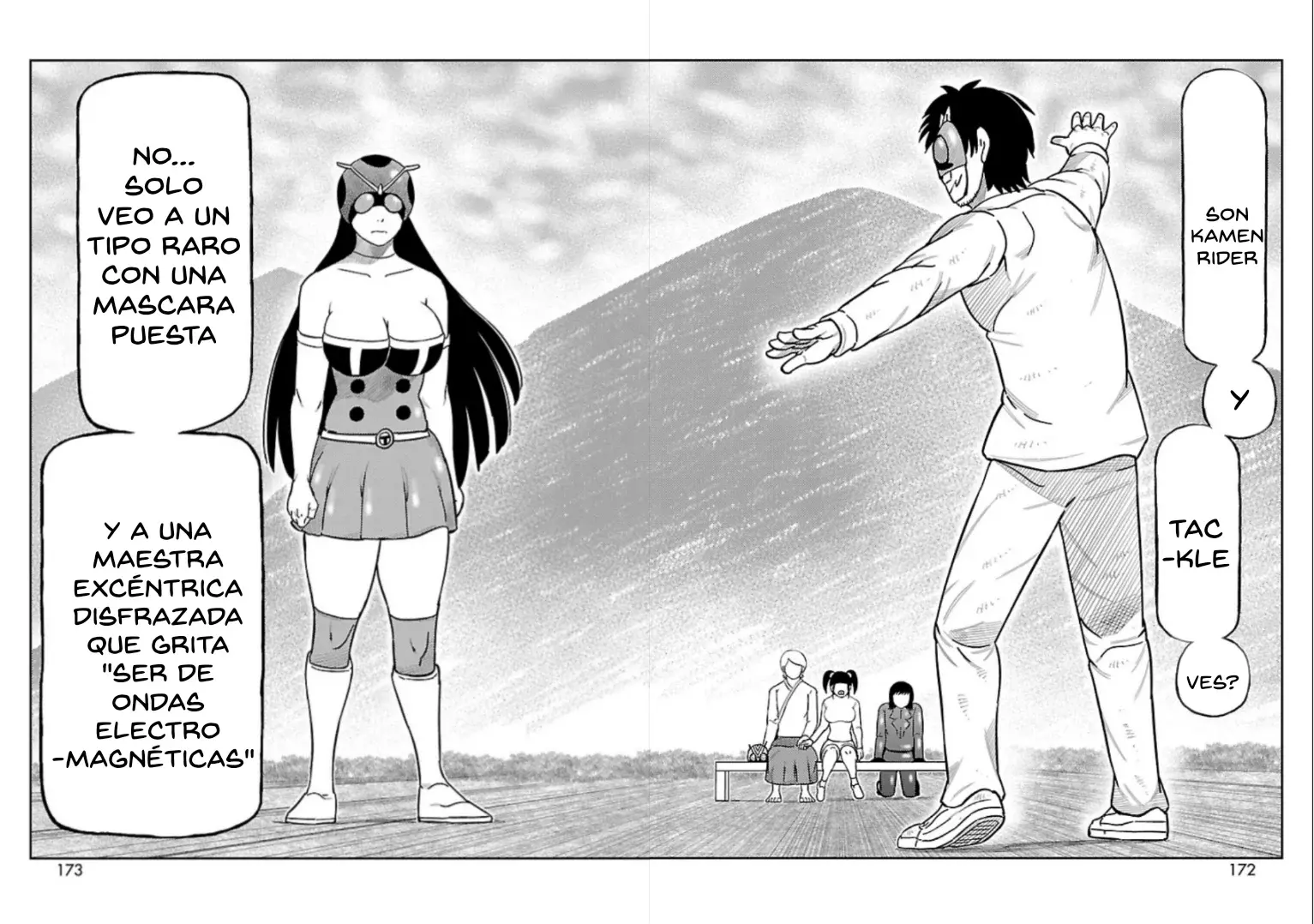 Tōjima Tanzaburō wa Kamen Raidā ni Naritai Capitulo 16 página 7