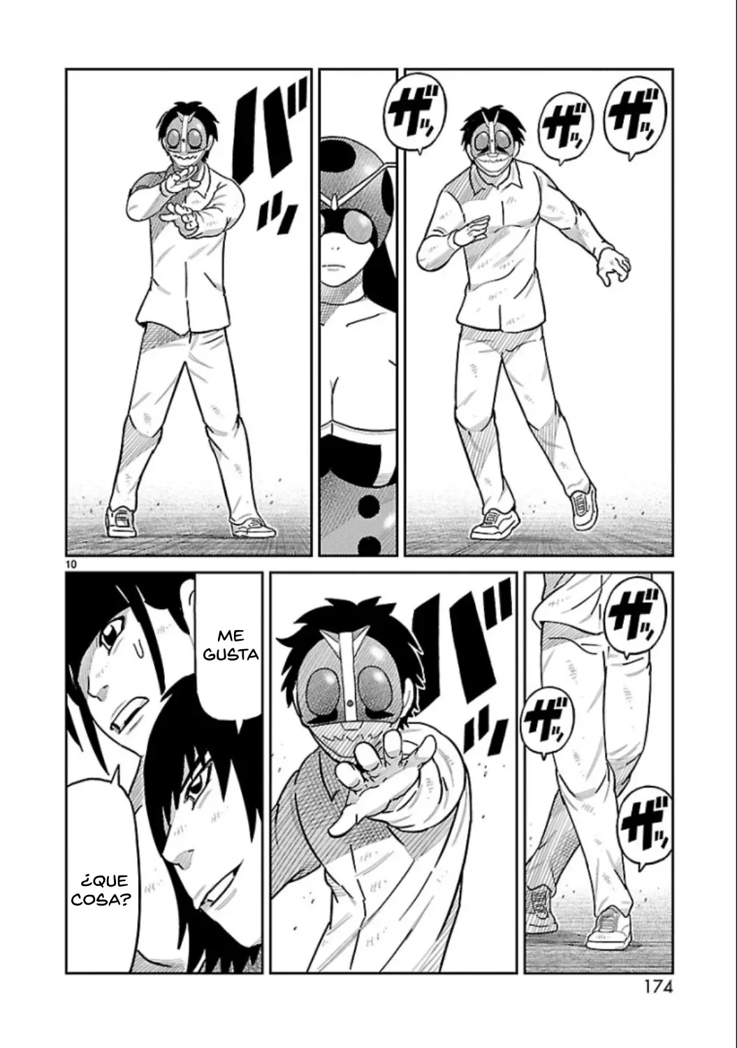 Tōjima Tanzaburō wa Kamen Raidā ni Naritai Capitulo 16 página 8
