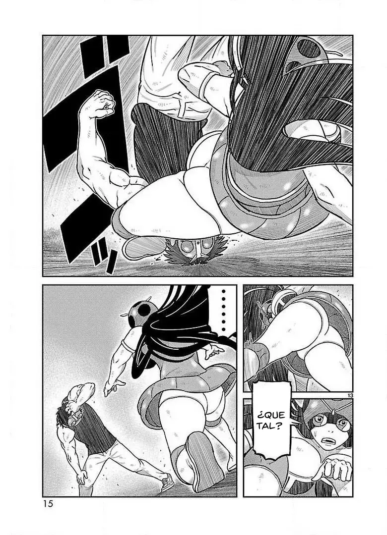 Tōjima Tanzaburō wa Kamen Raidā ni Naritai Capitulo 17 página 10