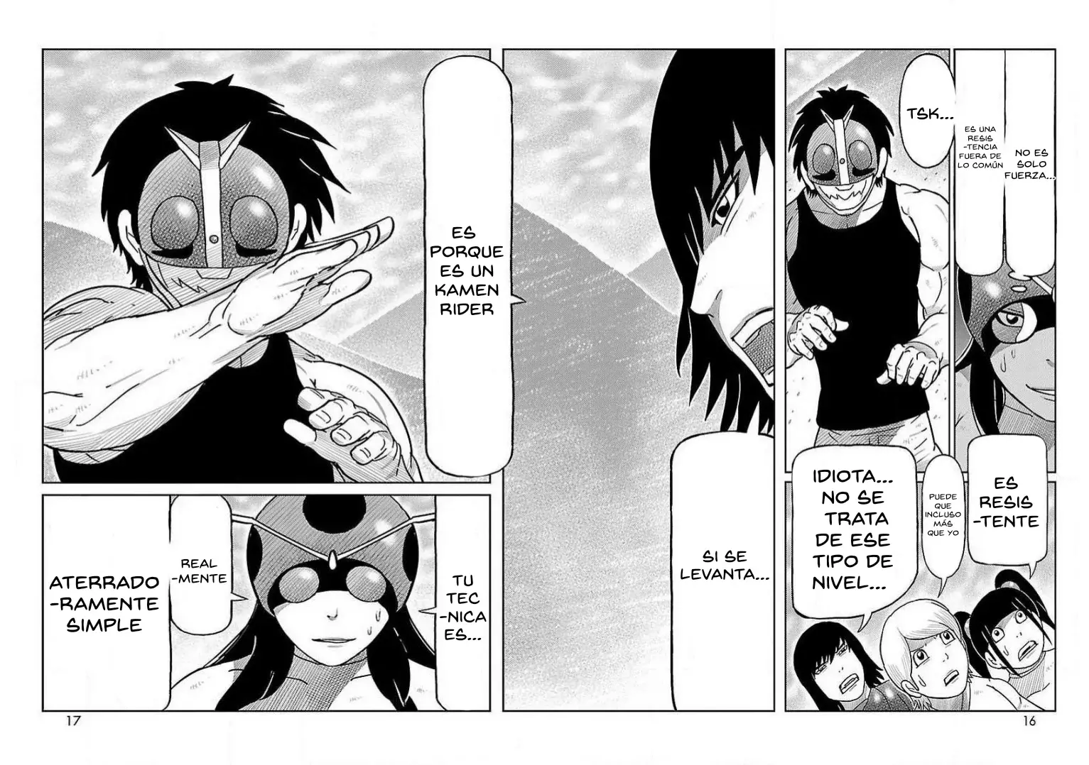 Tōjima Tanzaburō wa Kamen Raidā ni Naritai Capitulo 17 página 11