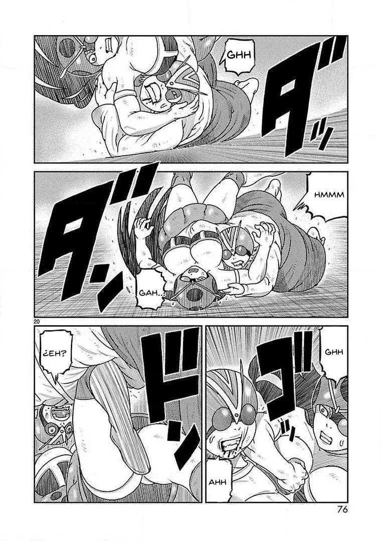 Tōjima Tanzaburō wa Kamen Raidā ni Naritai Capitulo 18 página 16