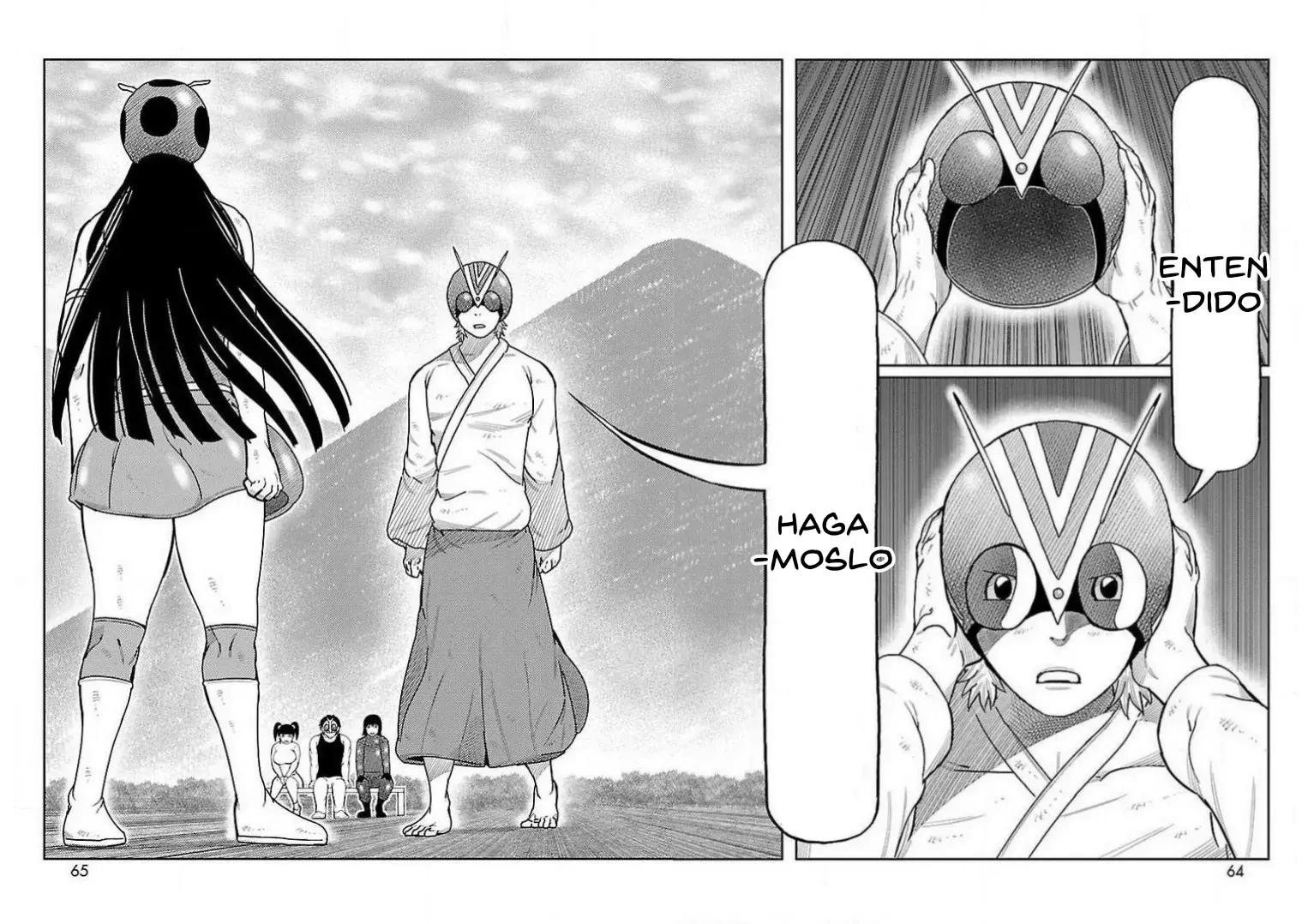 Tōjima Tanzaburō wa Kamen Raidā ni Naritai Capitulo 18 página 8
