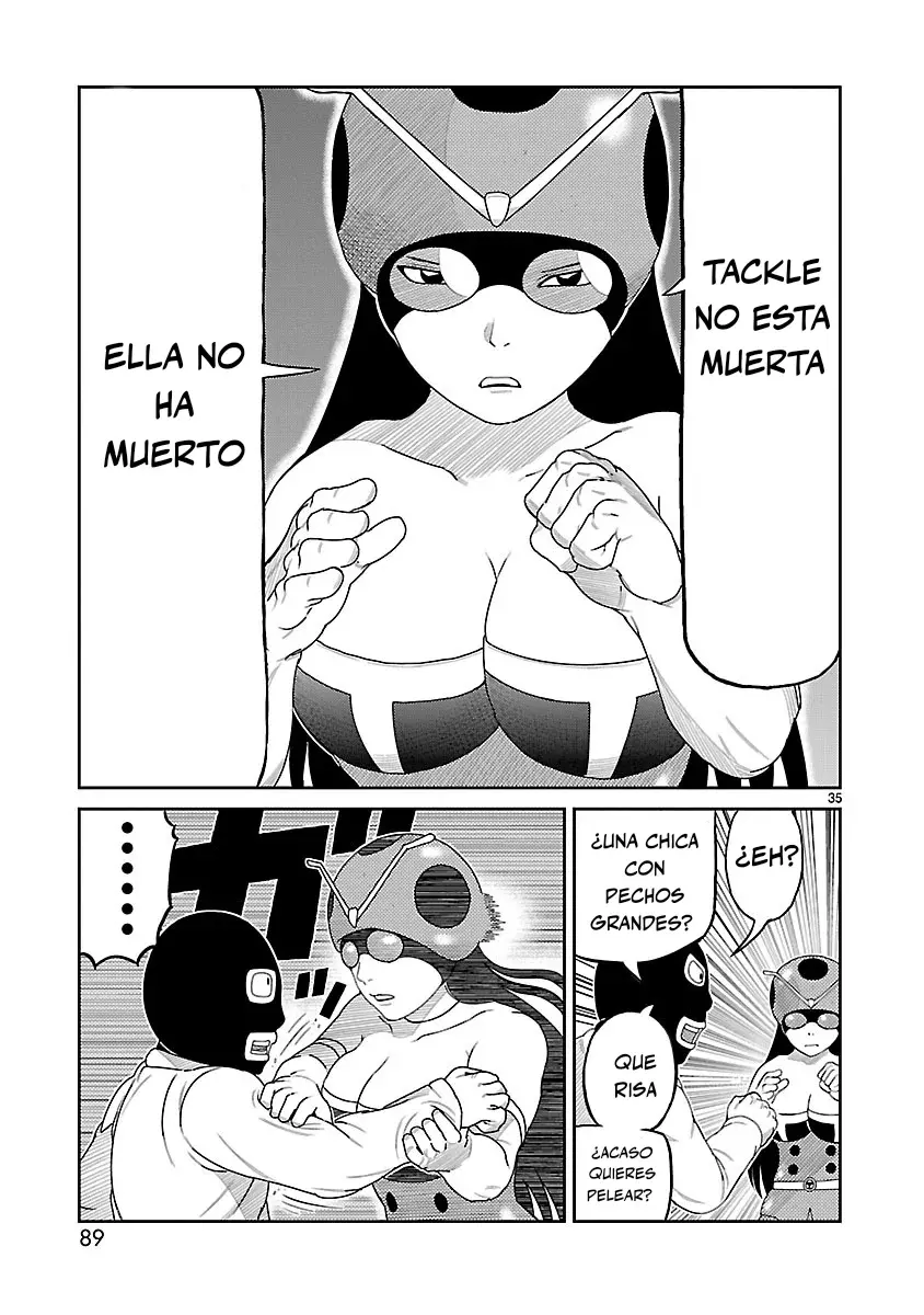 Tōjima Tanzaburō wa Kamen Raidā ni Naritai Capitulo 2 página 36
