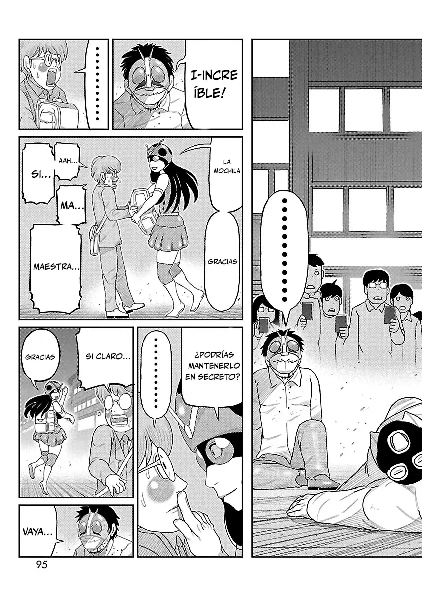 Tōjima Tanzaburō wa Kamen Raidā ni Naritai Capitulo 2 página 42