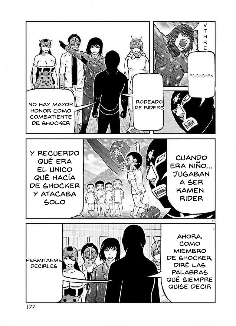 Tōjima Tanzaburō wa Kamen Raidā ni Naritai Capitulo 20 página 11