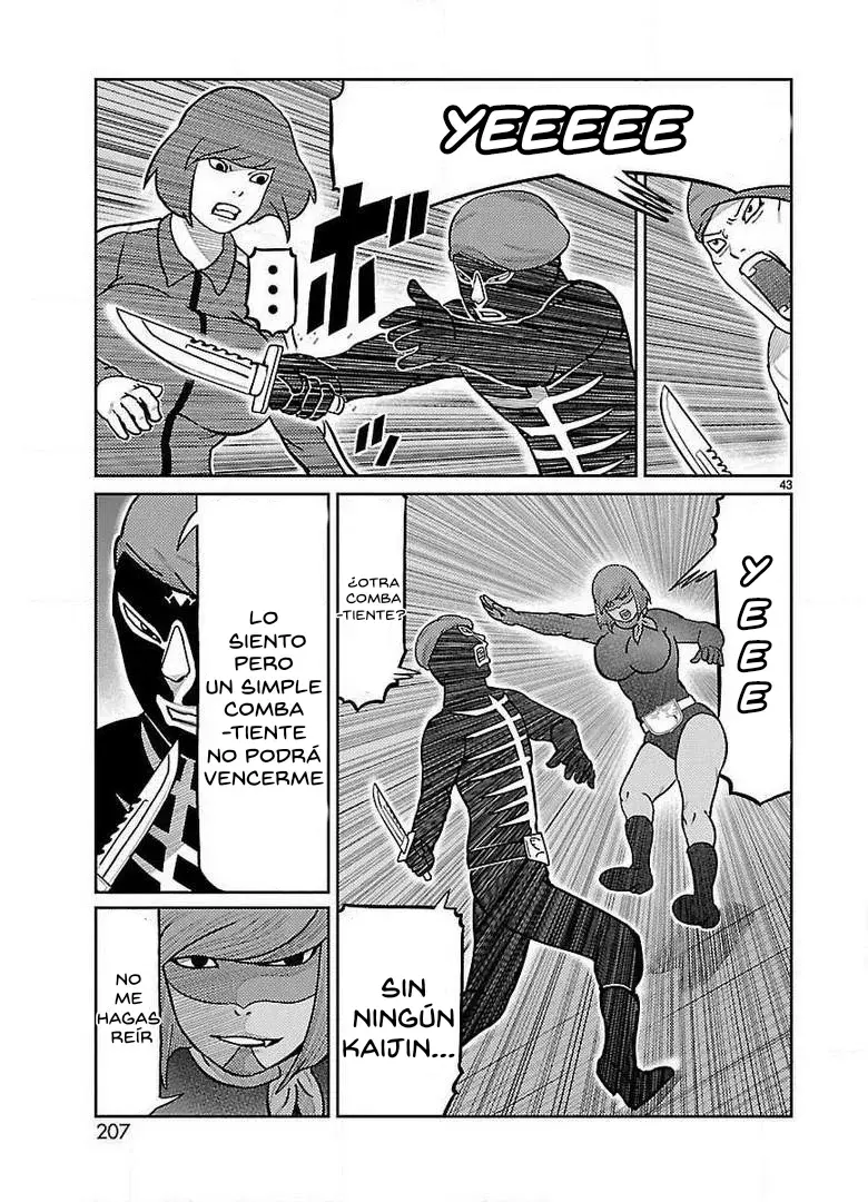 Tōjima Tanzaburō wa Kamen Raidā ni Naritai Capitulo 20 página 34