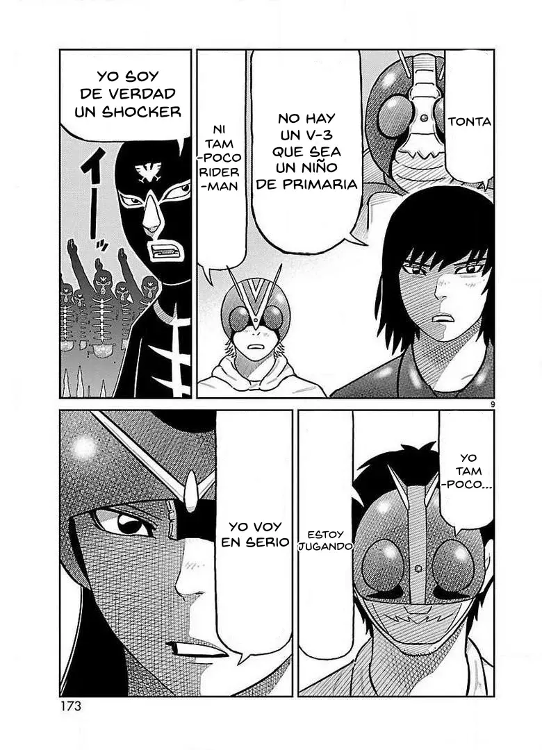 Tōjima Tanzaburō wa Kamen Raidā ni Naritai Capitulo 20 página 8