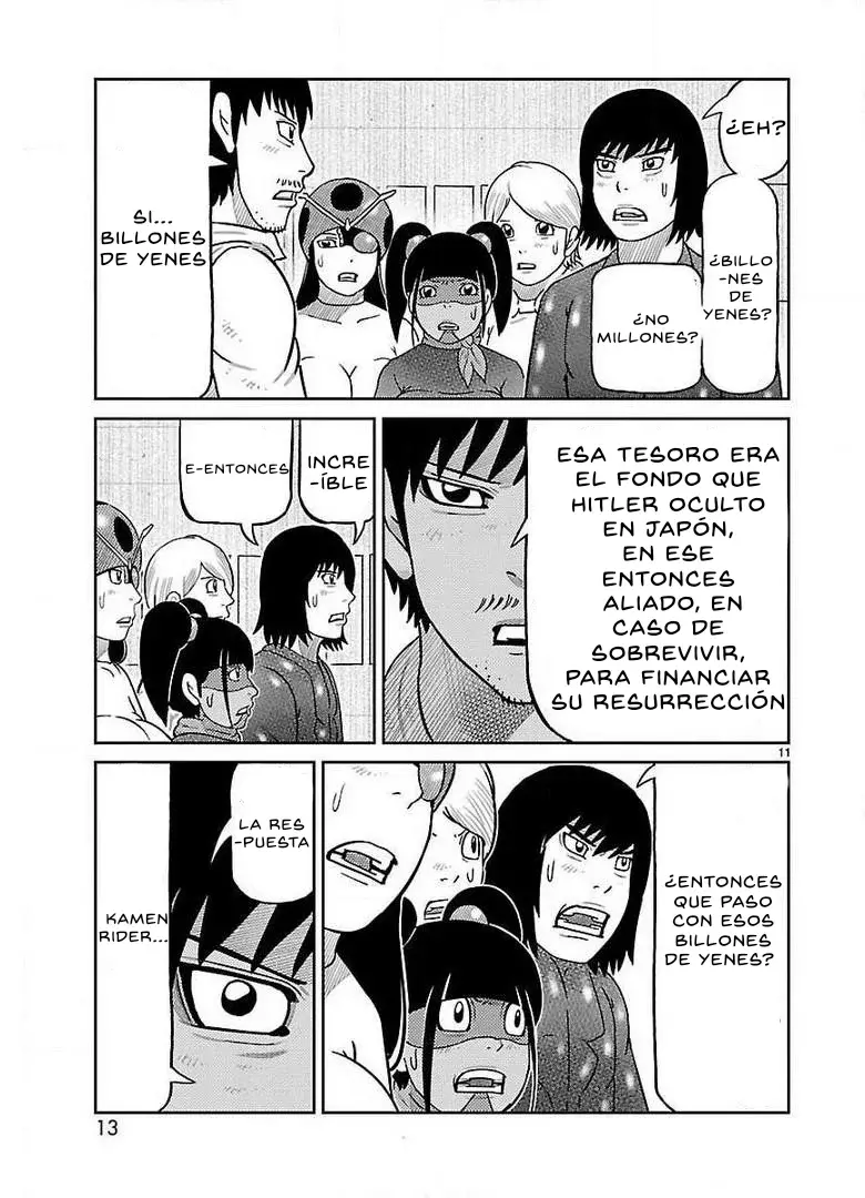 Tōjima Tanzaburō wa Kamen Raidā ni Naritai Capitulo 21 página 10