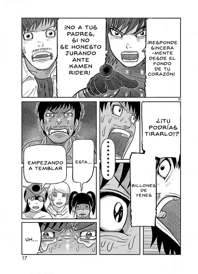 Tōjima Tanzaburō wa Kamen Raidā ni Naritai Capitulo 21 página 13