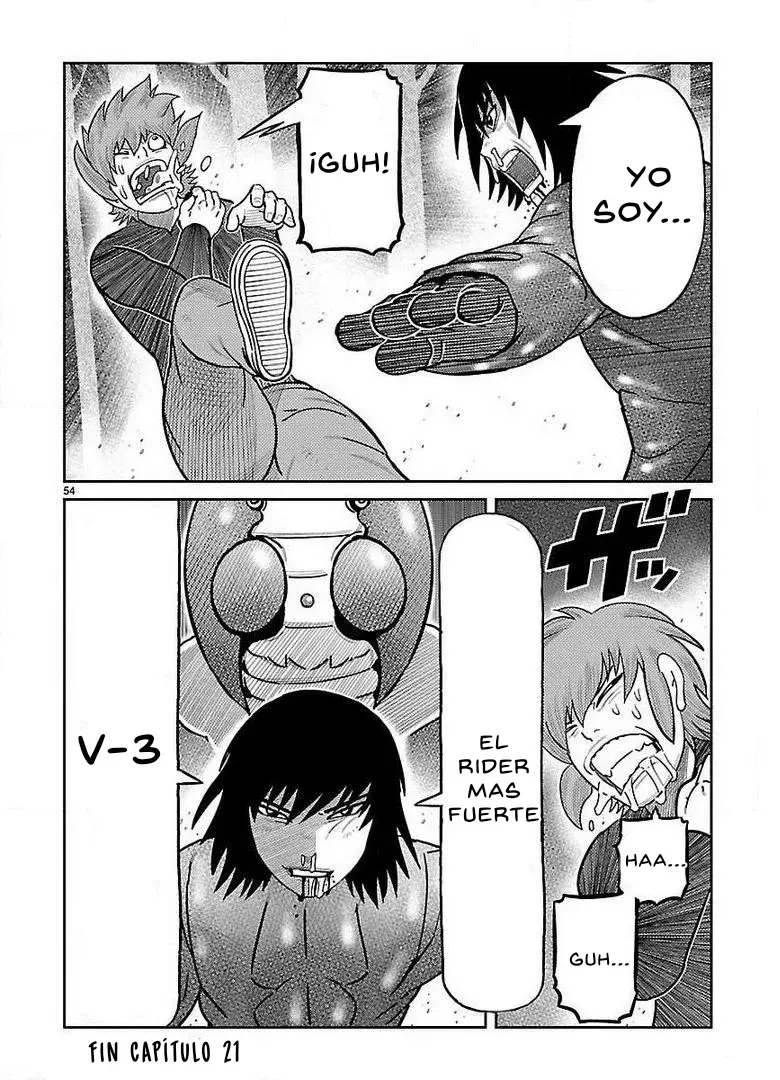 Tōjima Tanzaburō wa Kamen Raidā ni Naritai Capitulo 21 página 37