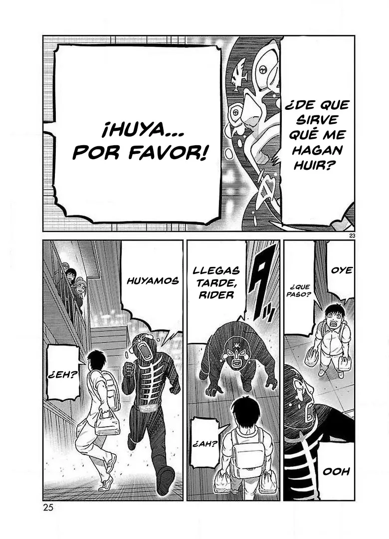 Tōjima Tanzaburō wa Kamen Raidā ni Naritai Capitulo 25 página 17