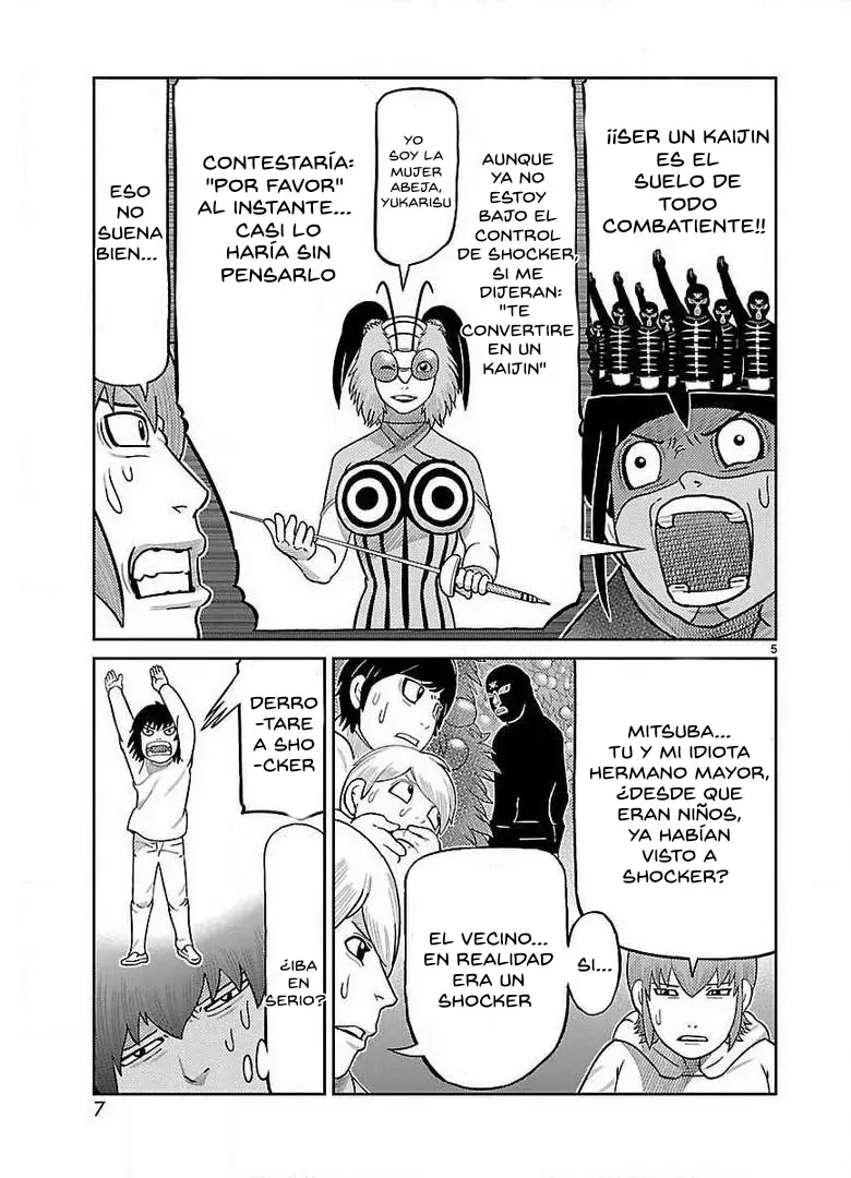 Tōjima Tanzaburō wa Kamen Raidā ni Naritai Capitulo 25 página 5