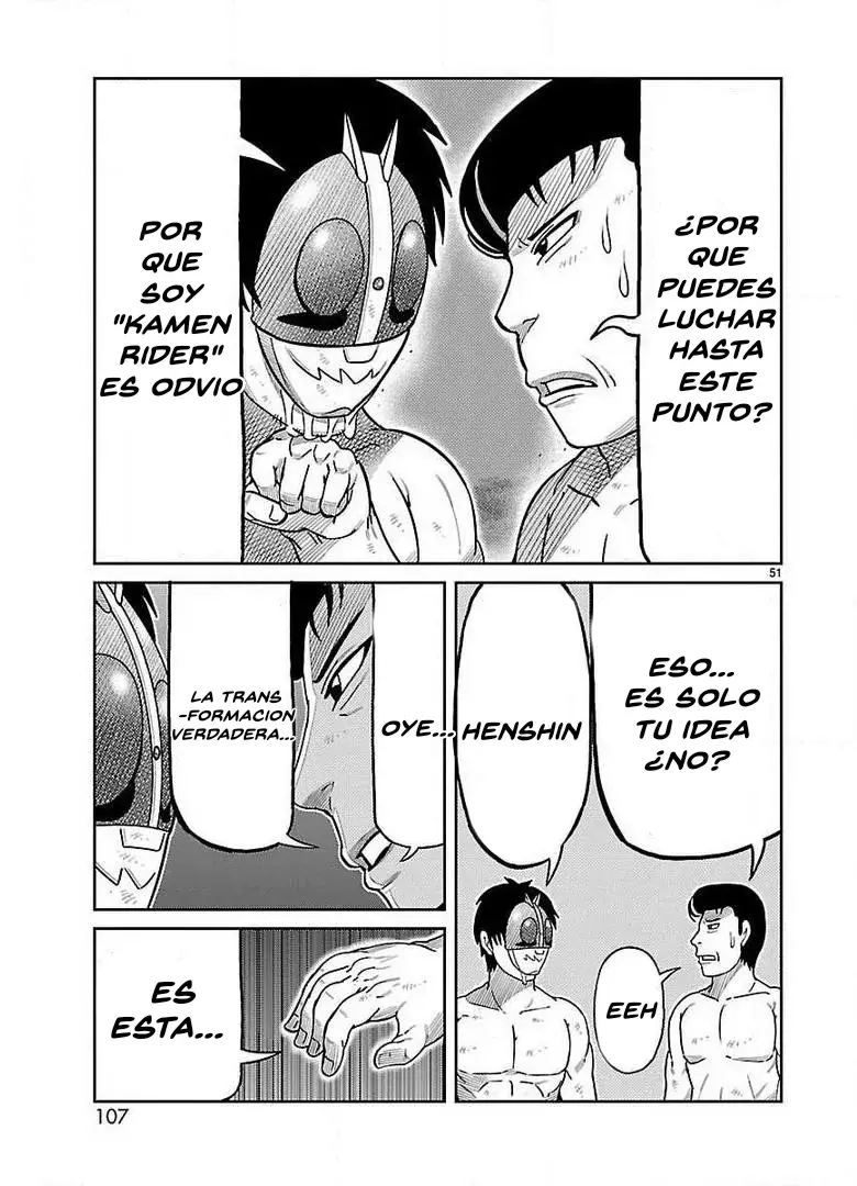 Tōjima Tanzaburō wa Kamen Raidā ni Naritai Capitulo 26 página 37