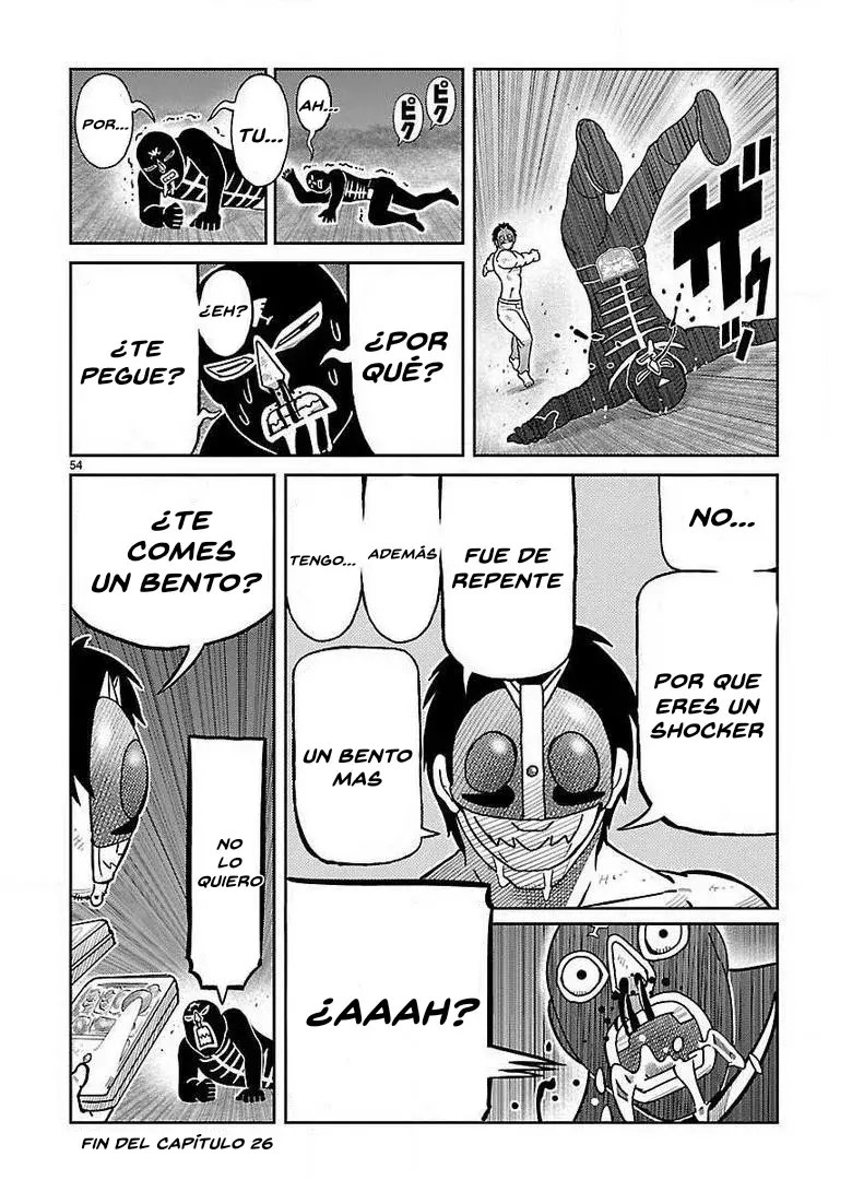 Tōjima Tanzaburō wa Kamen Raidā ni Naritai Capitulo 26 página 40