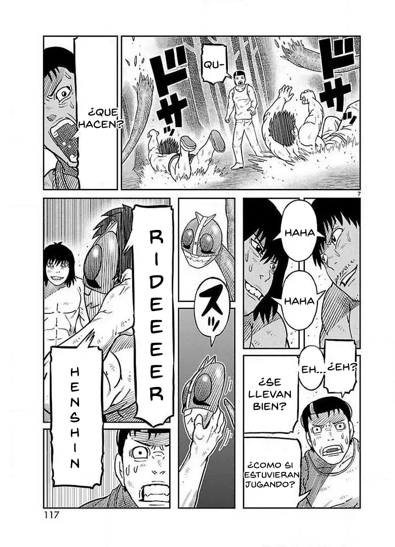 Tōjima Tanzaburō wa Kamen Raidā ni Naritai Capitulo 27 página 7