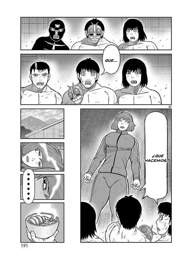 Tōjima Tanzaburō wa Kamen Raidā ni Naritai Capitulo 28 página 23