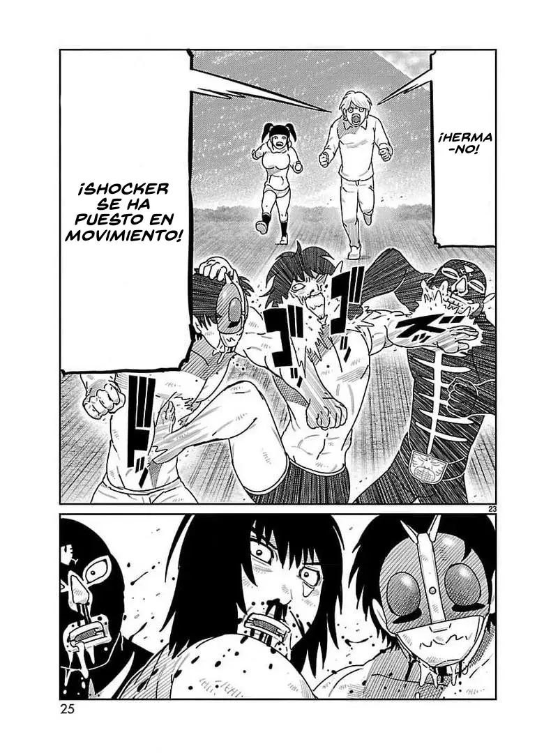 Tōjima Tanzaburō wa Kamen Raidā ni Naritai Capitulo 29 página 17