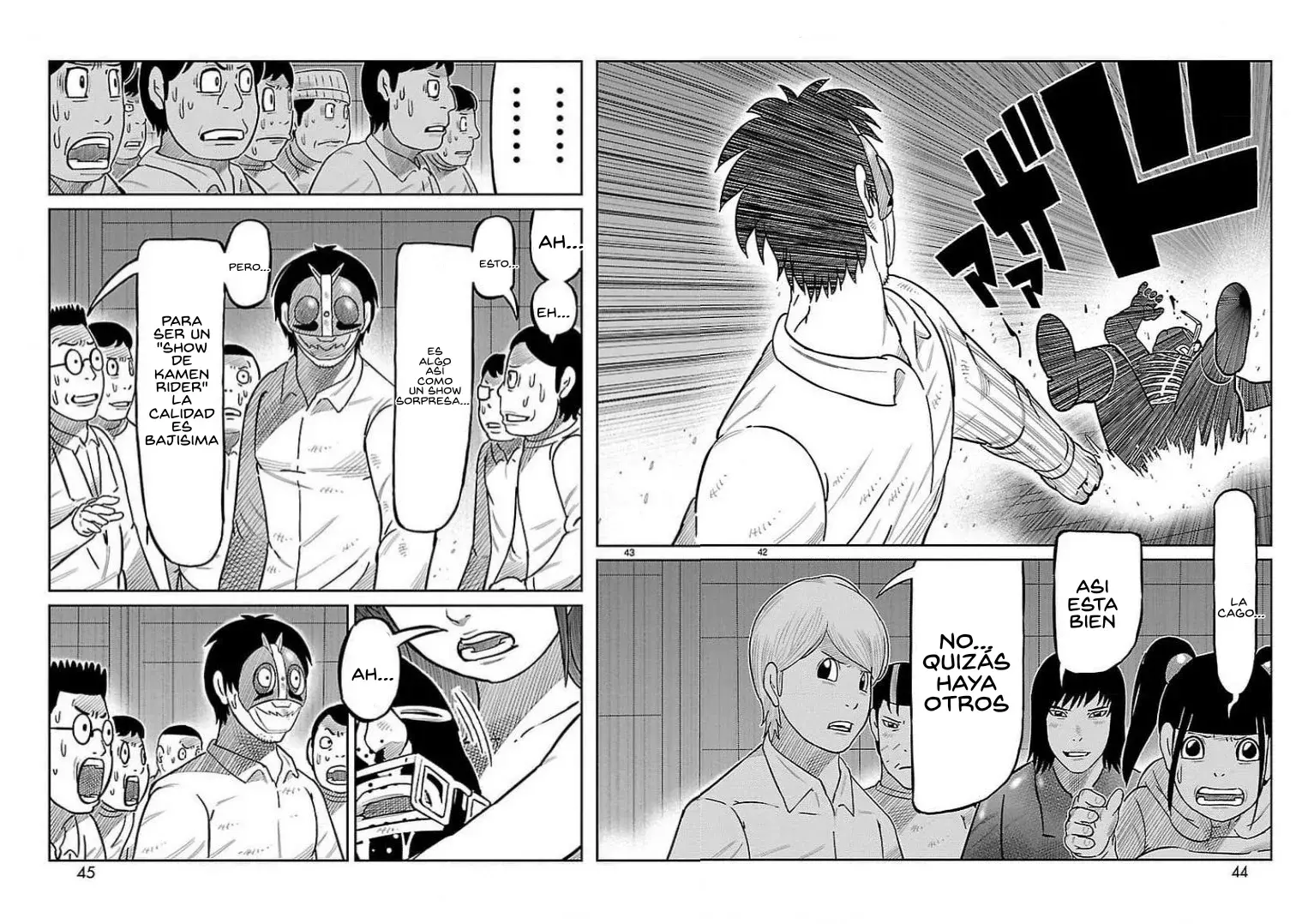 Tōjima Tanzaburō wa Kamen Raidā ni Naritai Capitulo 29 página 32